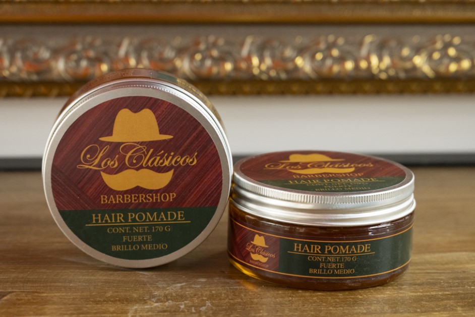 Pomada para el cabello — Fijación fuerte / Brillo medio | 100 gr